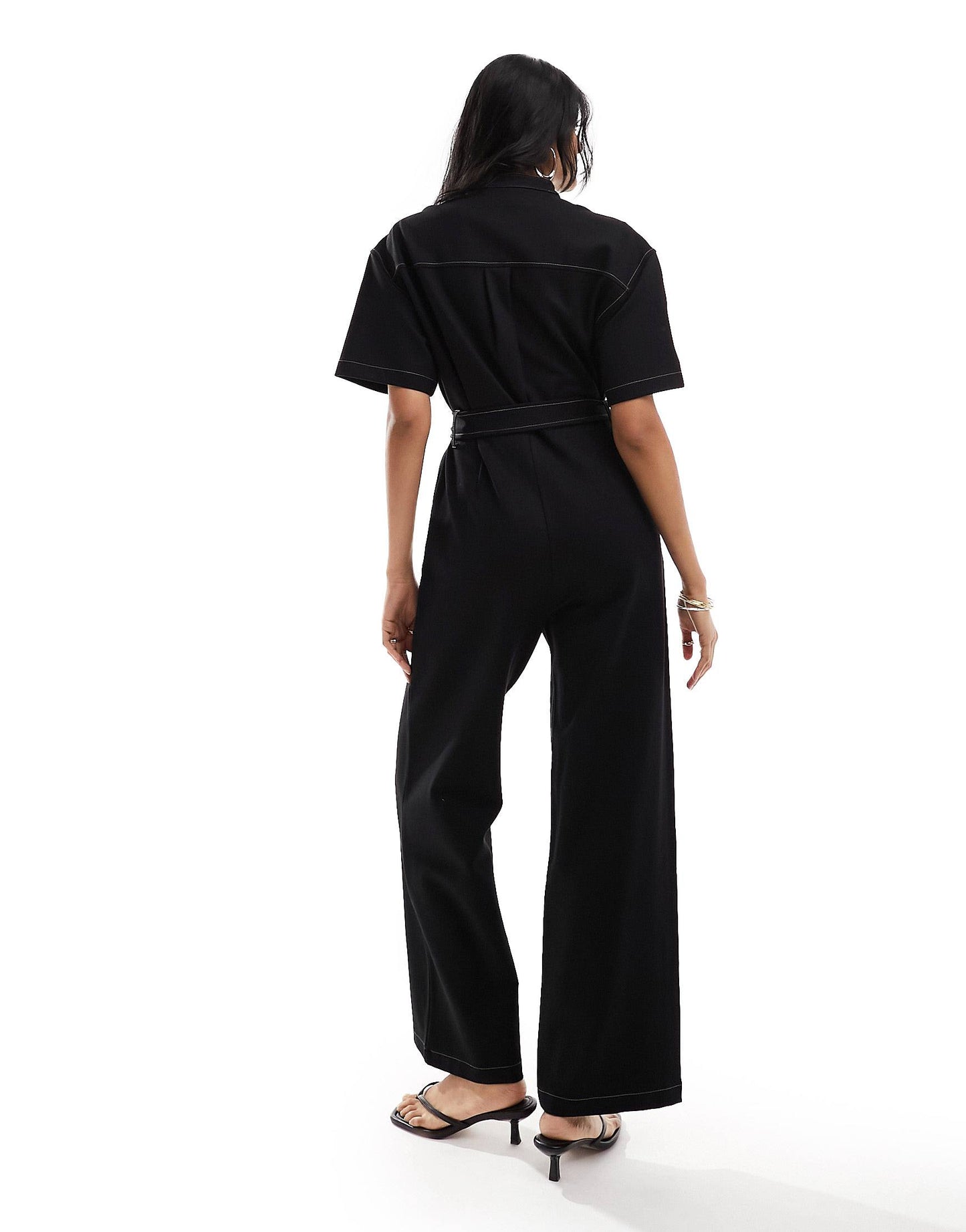 🩱 Black Swan Utility Jumpsuit