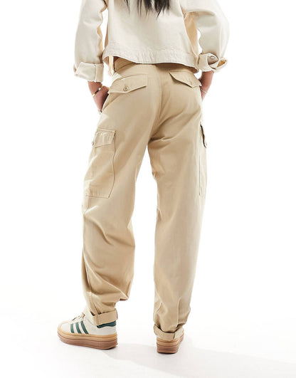 👖 Urban Rover - Beige Cargo Trousers