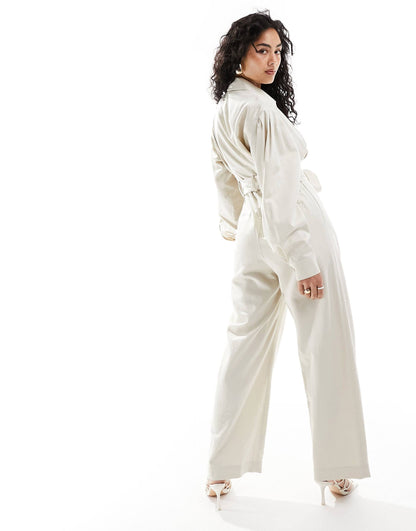 🩱 Eleganza Wrap Jumpsuit