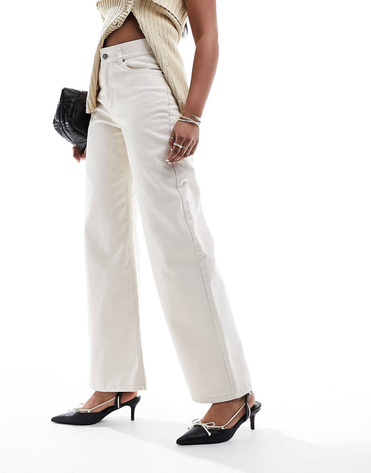 👖 BreezeFlow Wide-Leg Cotton Pants