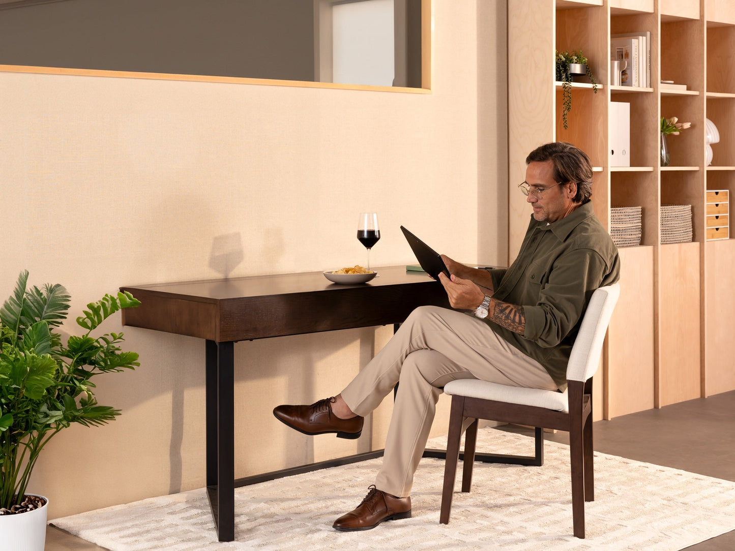 2 in 1 | Eet + Bureau tafel