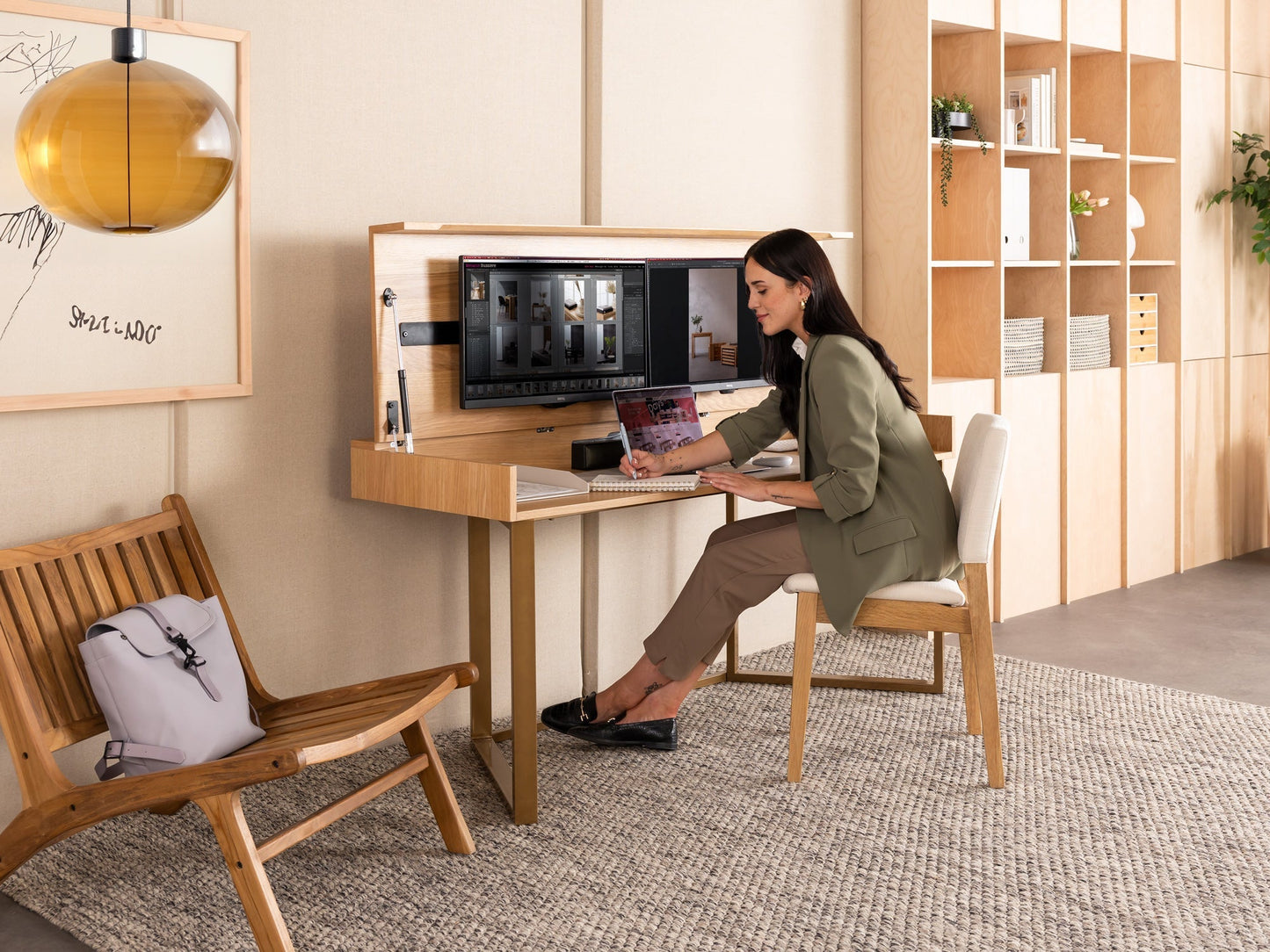 2 in 1 | Eet + Bureau tafel